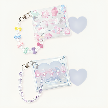 Celebrate Sanrio’s 50th Anniversary with this adorable My Melody Clear Multi Case. Availabe in 2 styles