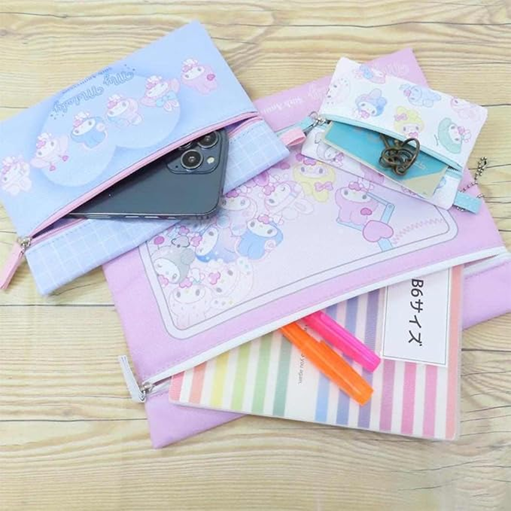 Sanrio 50th Anniversary Flat Pouch Set My Melody