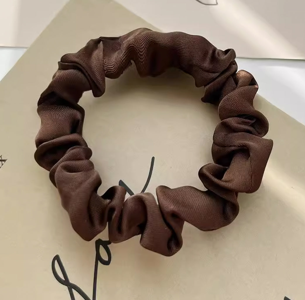 Silky Satin Hair Scrunchies