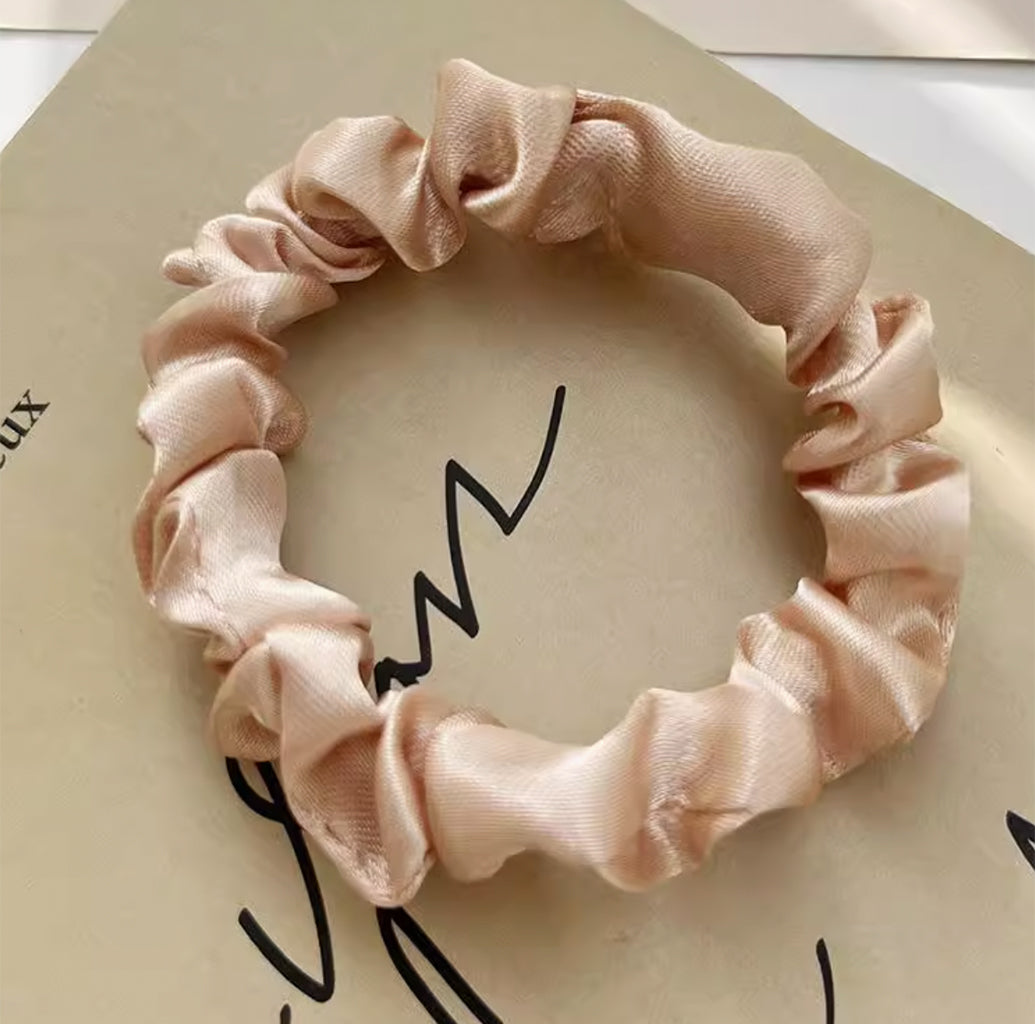 Silky Satin Hair Scrunchies