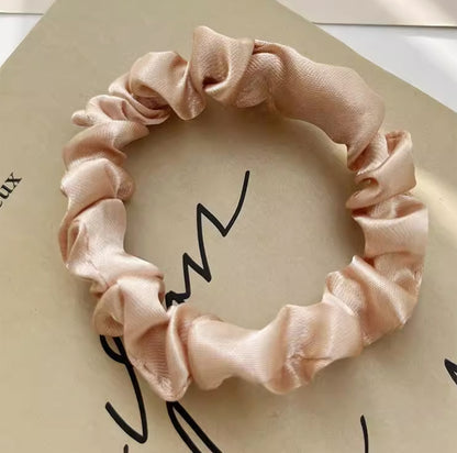 Silky Satin Hair Scrunchies