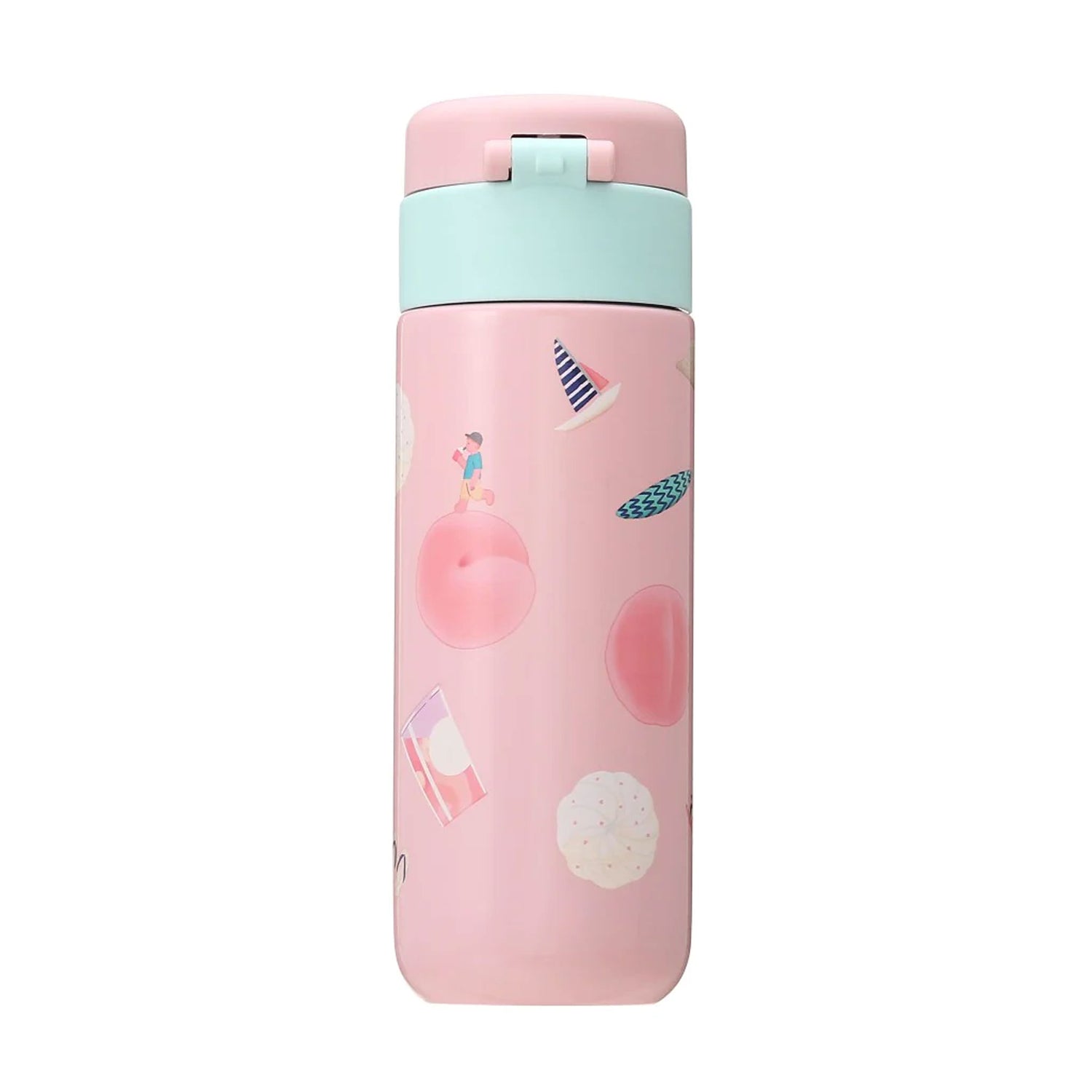 Starbucks Japan Summer Edition 2023 Stainless Steel Bottle Peachful Paradise 381ml