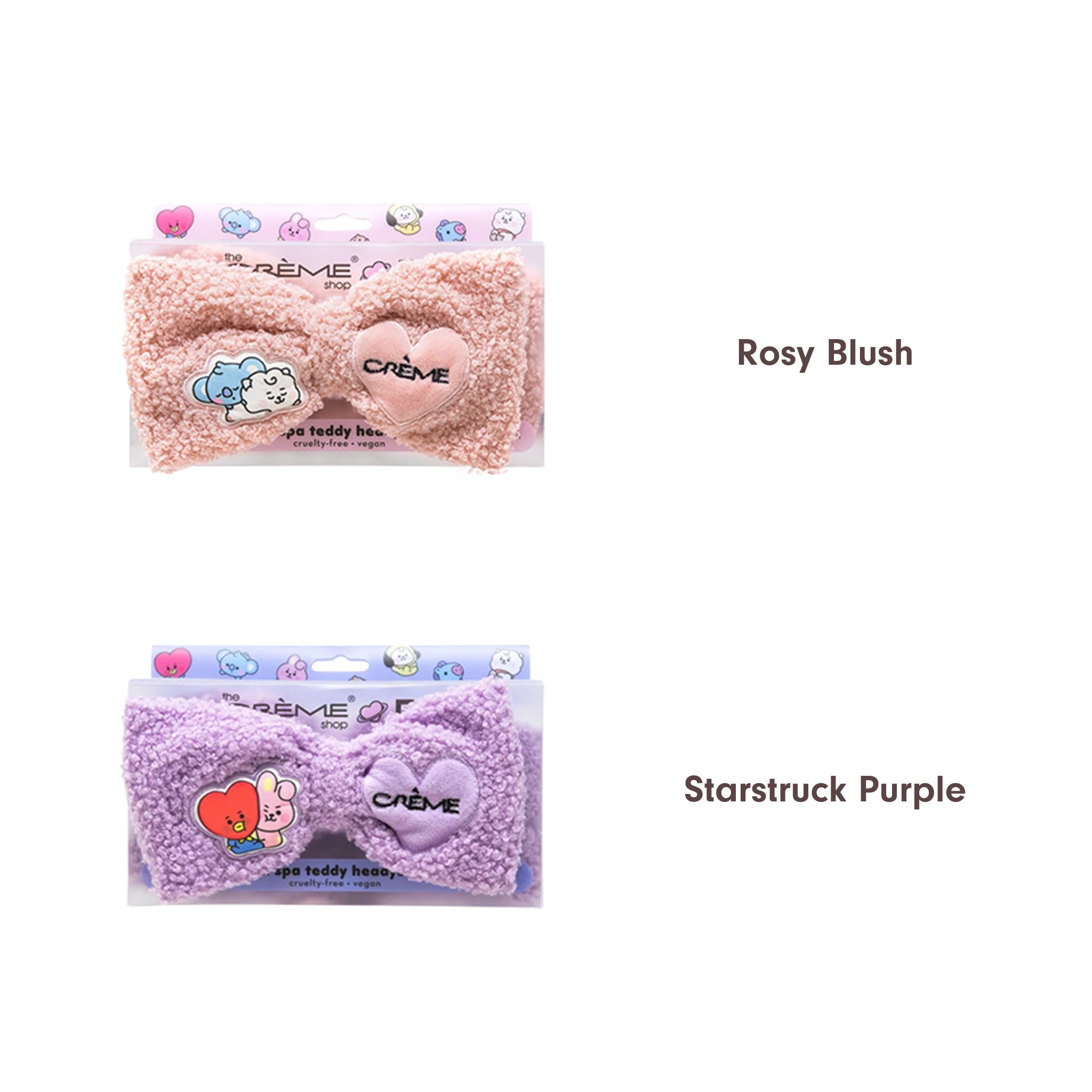 The Crème Shop BT21 BABY Plush Spa Teddy Headyband