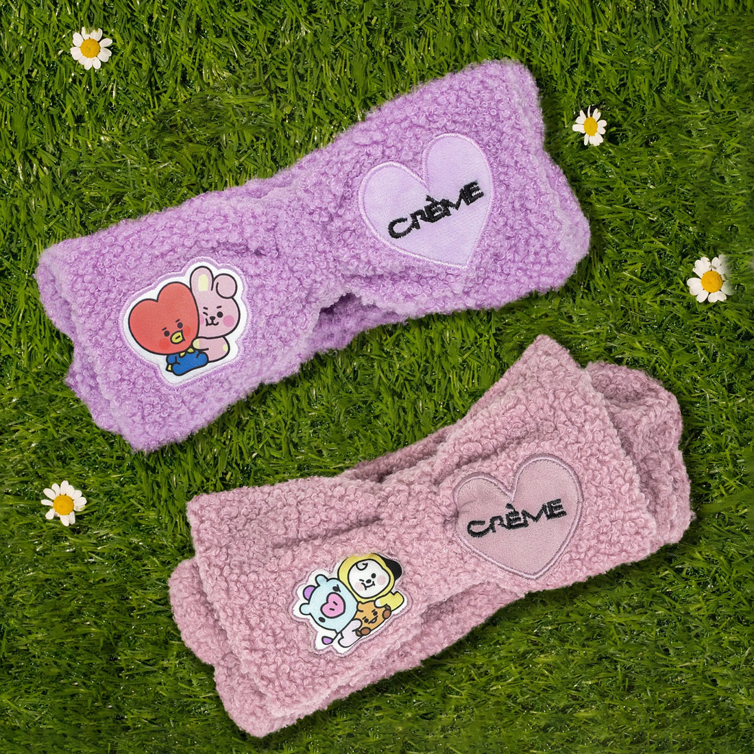 The Crème Shop BT21 BABY 毛绒 Spa束发带