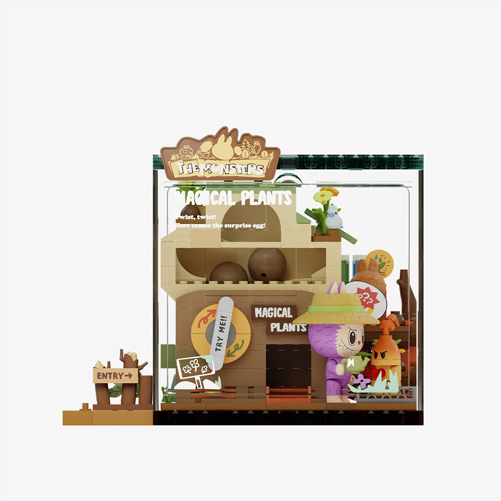 THE MONSTERS Forest Secret Base Series Blocks Part 2-Magical Plants