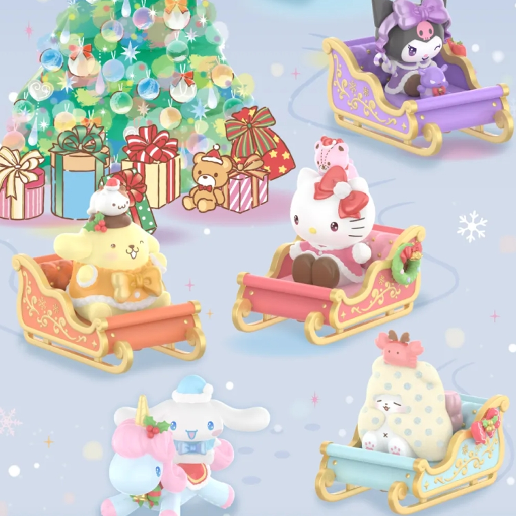 TOP TOY Exclusive Sanrio Winter Sledding Team Blind Box 1 pc