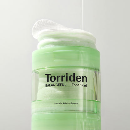 Torriden Balanceful Cica Toner Pad 180ml 60pcs