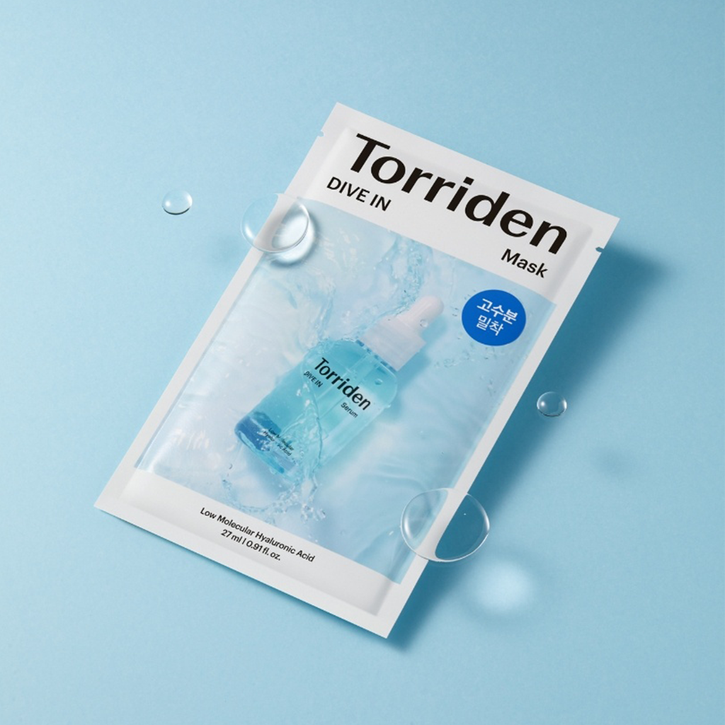 Torriden DIVE-IN Low Molecular Hyaluronic Acid Mask Pack 1pc