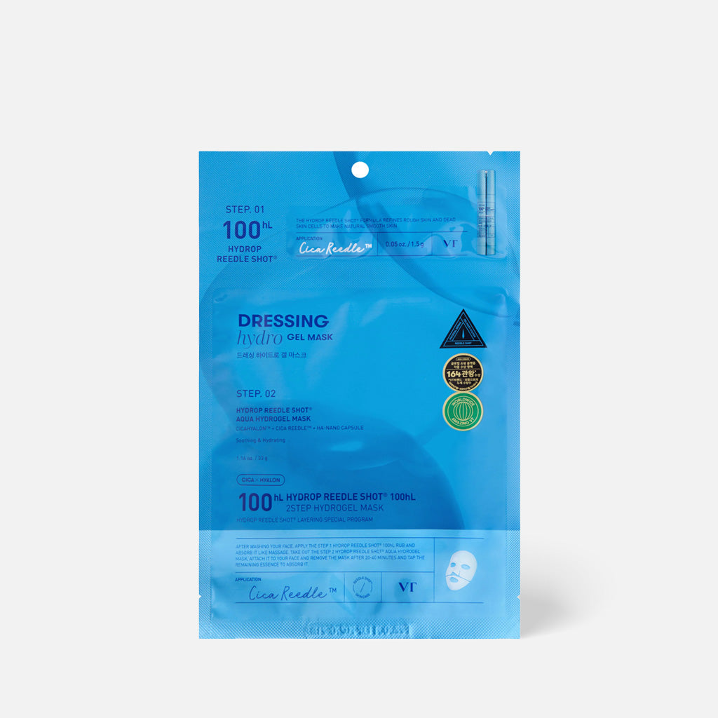 VT Hydrop Reedle Shot 100hL 2 Step Hydrogel Mask 1pc