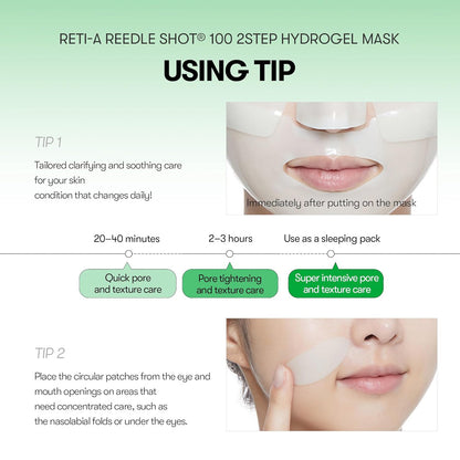 VT Reti-A Reedle Shot 100 2 Step Hydrogel Mask 1pc