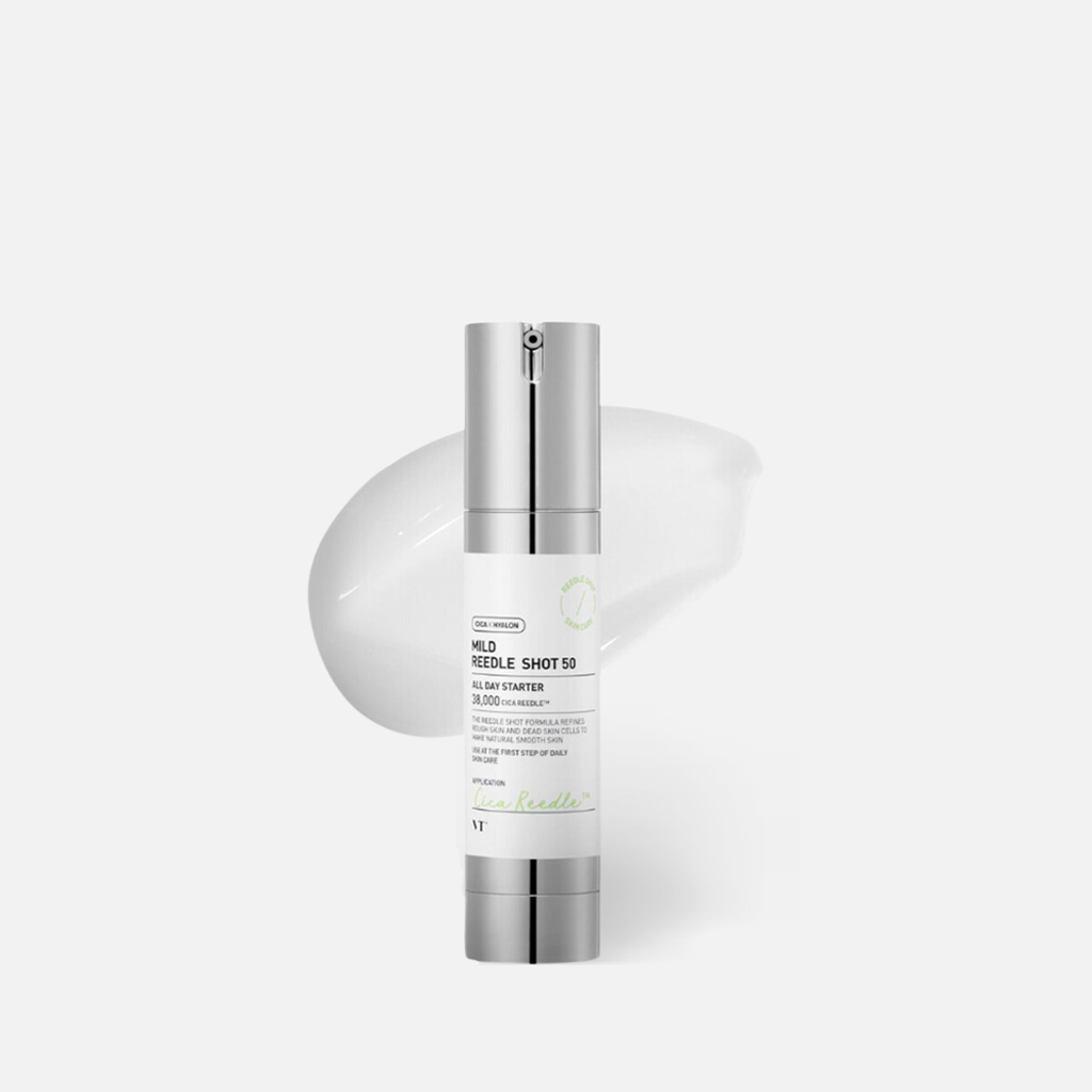 It harnesses the power of VT's advanced skincare technology, combining soothing Centella Asiatica and patented Needlesome™ to promote healthy, hydrated skin