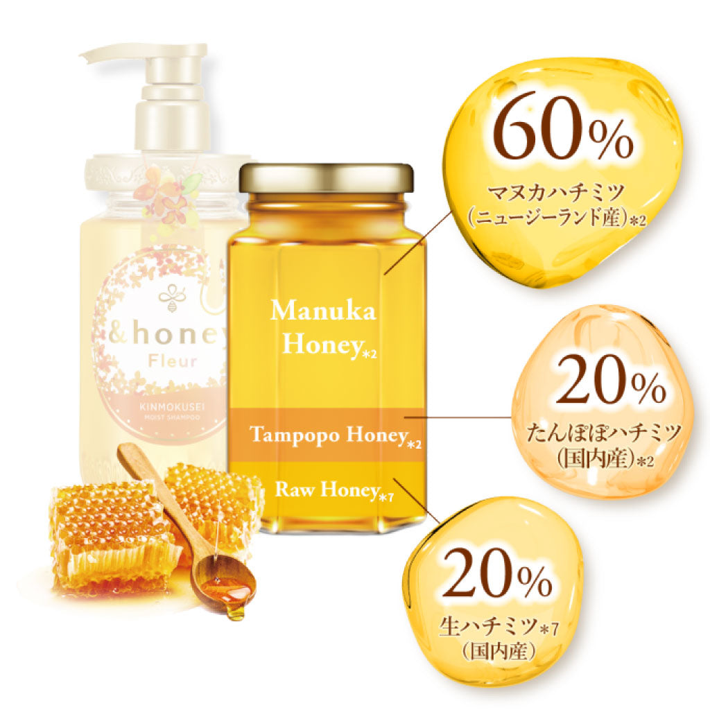 ViCREA &amp;honey Fleur Hair Oil 3.0 100ml