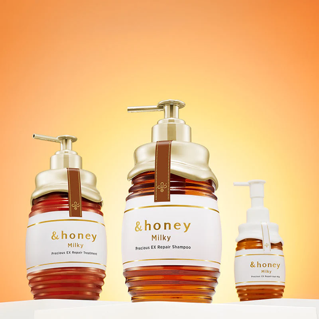 ViCREA &amp;honey Milky 保湿修复洗发水 500 毫升