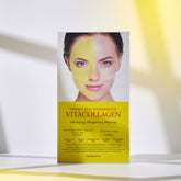 Korean collagen mask and vitamin mask for glowing, firming, and UV protection.