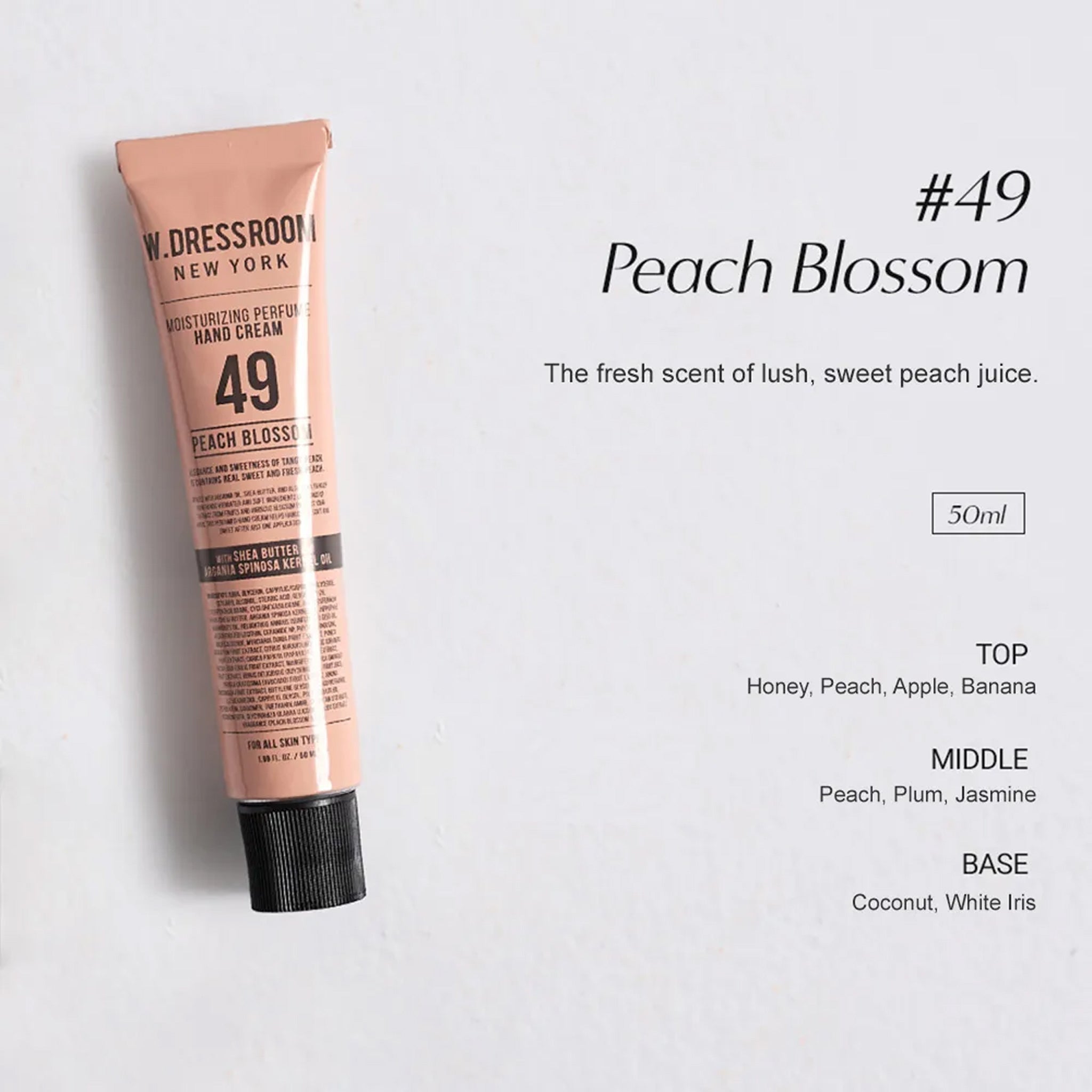 W.Dressroom 保湿香水护手霜 50ml