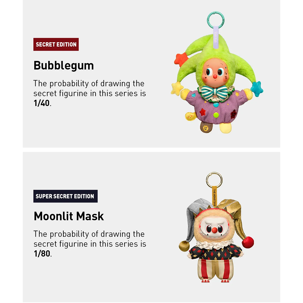 WHY SO SERIOUS Series-Vinyl Plush Pendant Blind Box