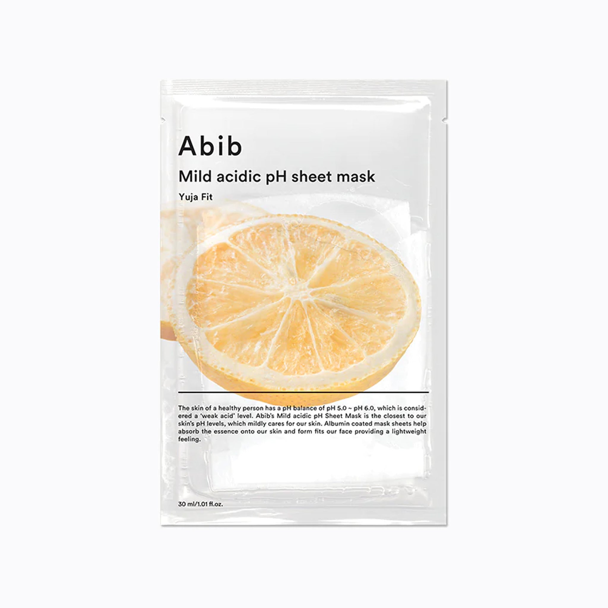 Abib 弱酸性修护面膜