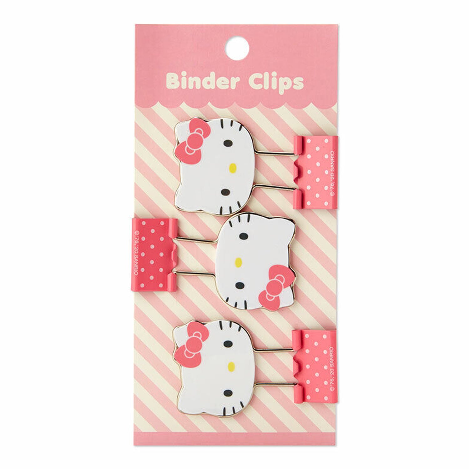 Sanrio Binder Paper Clip 3pcs