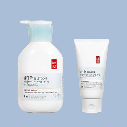 It is a deeply moisturizing lotion formulated to strengthen and protect sensitive or dry skin. Enriched with ILLIYOON&