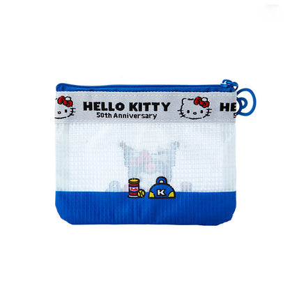 Sanrio Original Vinyl Flat Pouch-Hello Everyone