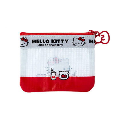 Sanrio Original Vinyl Flat Pouch-Hello Everyone