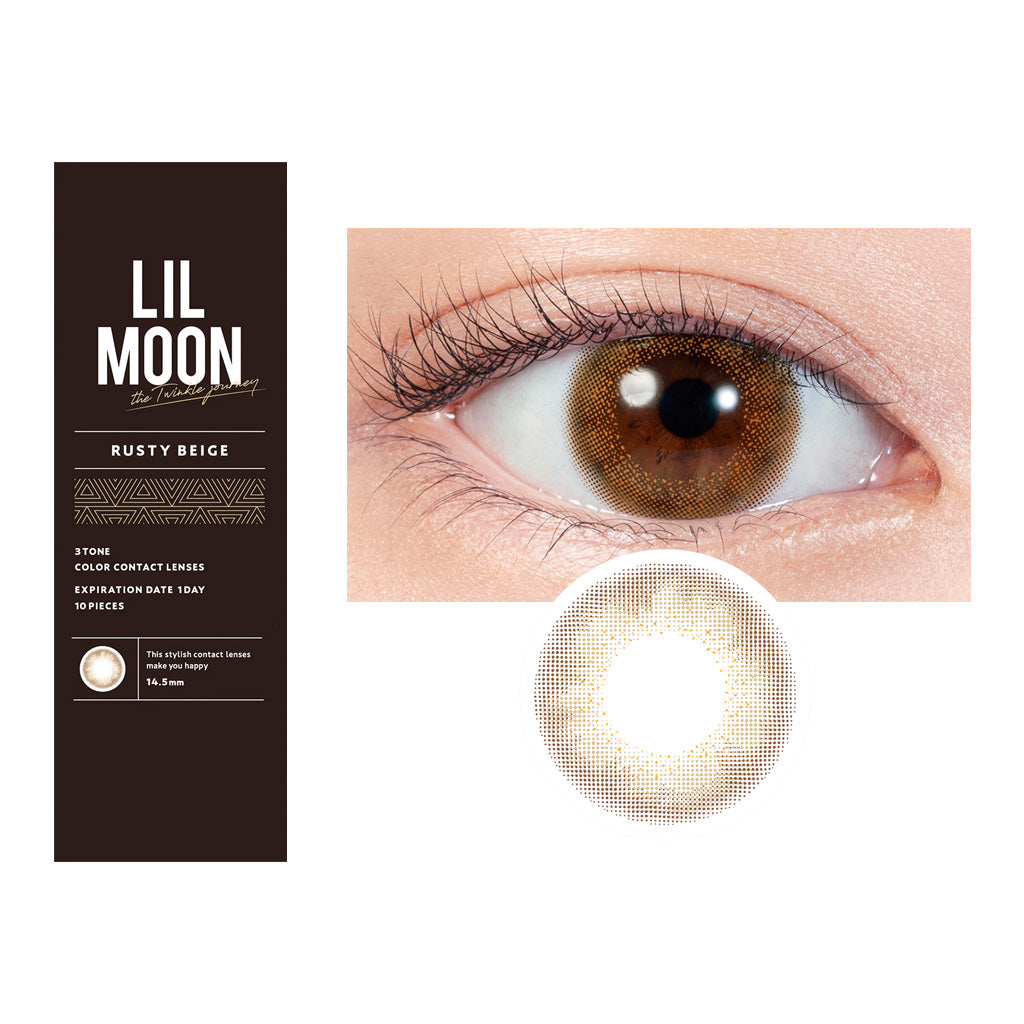 LIL MOON 日抛美瞳无度数 ±0.00 10片