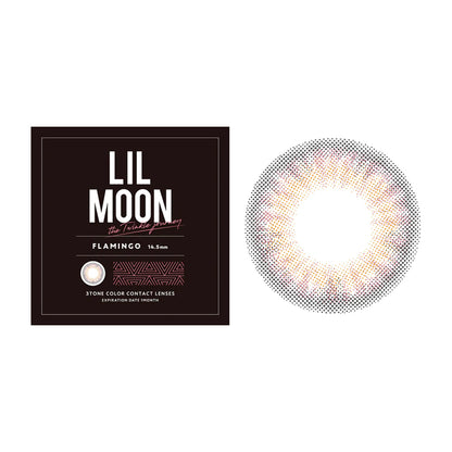 LIL MOON 1Month Contact Lenses-Flamingo 1pc