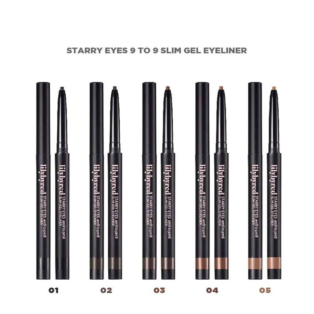 lilybyred Starry Eyes Am9 to Pm9 Slim Gel Eyeliner 0.14 g