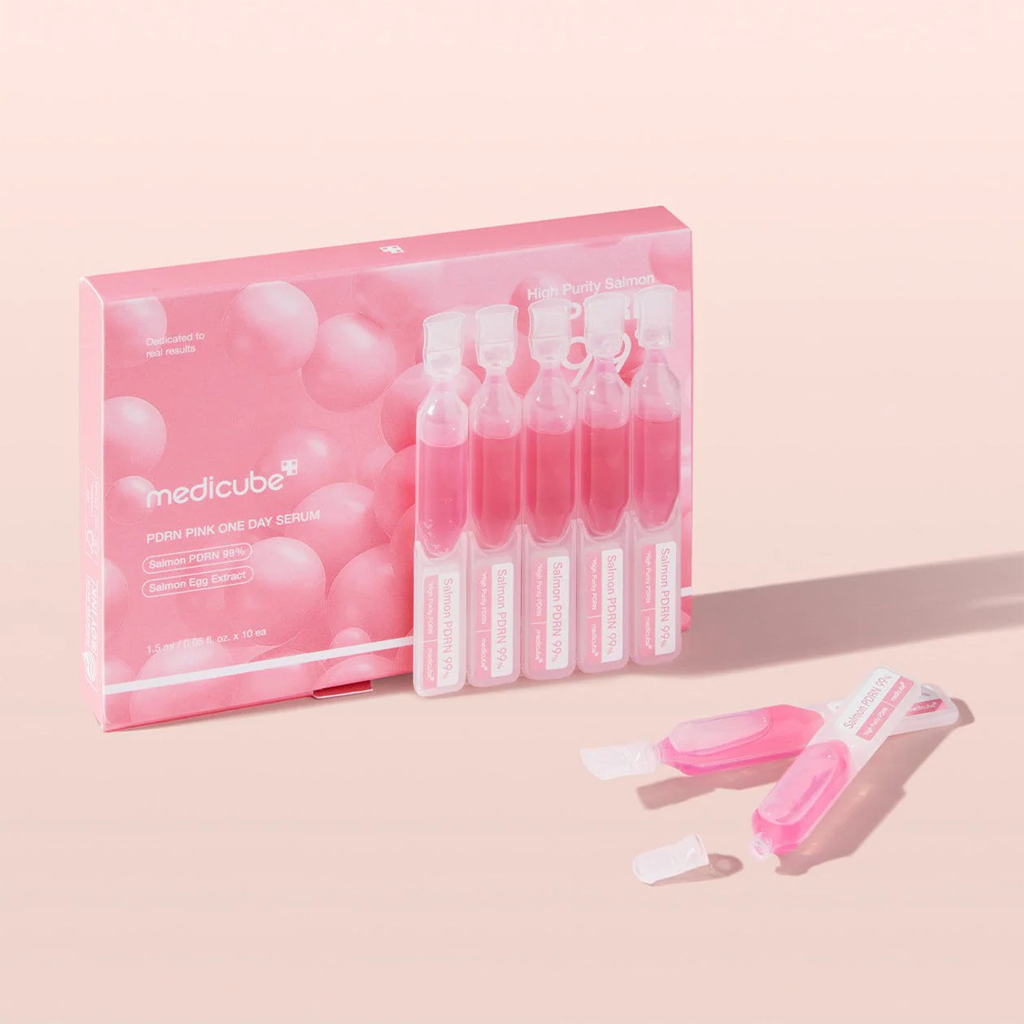 medicube PDRN Pink One Day Serum Set 1.5 ml x 10 pcs