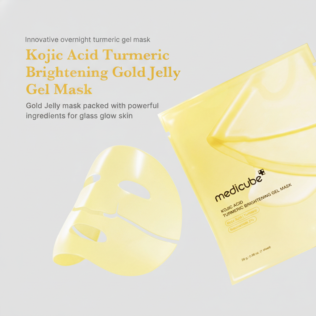 medicube Kojic Acid Turmeric Brightening Gel Mask