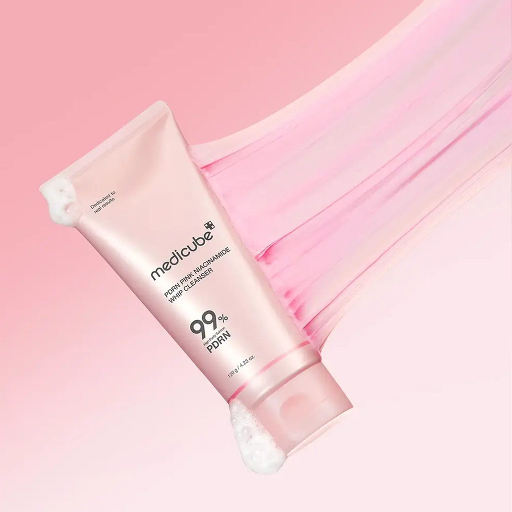 medicube PDRN Pink Niacinamide Whip Cleanser 120g