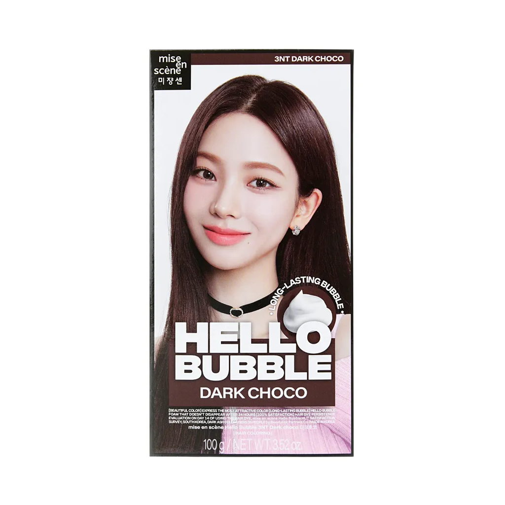 mise en scène 新版 Hello Bubble 泡沫染发剂