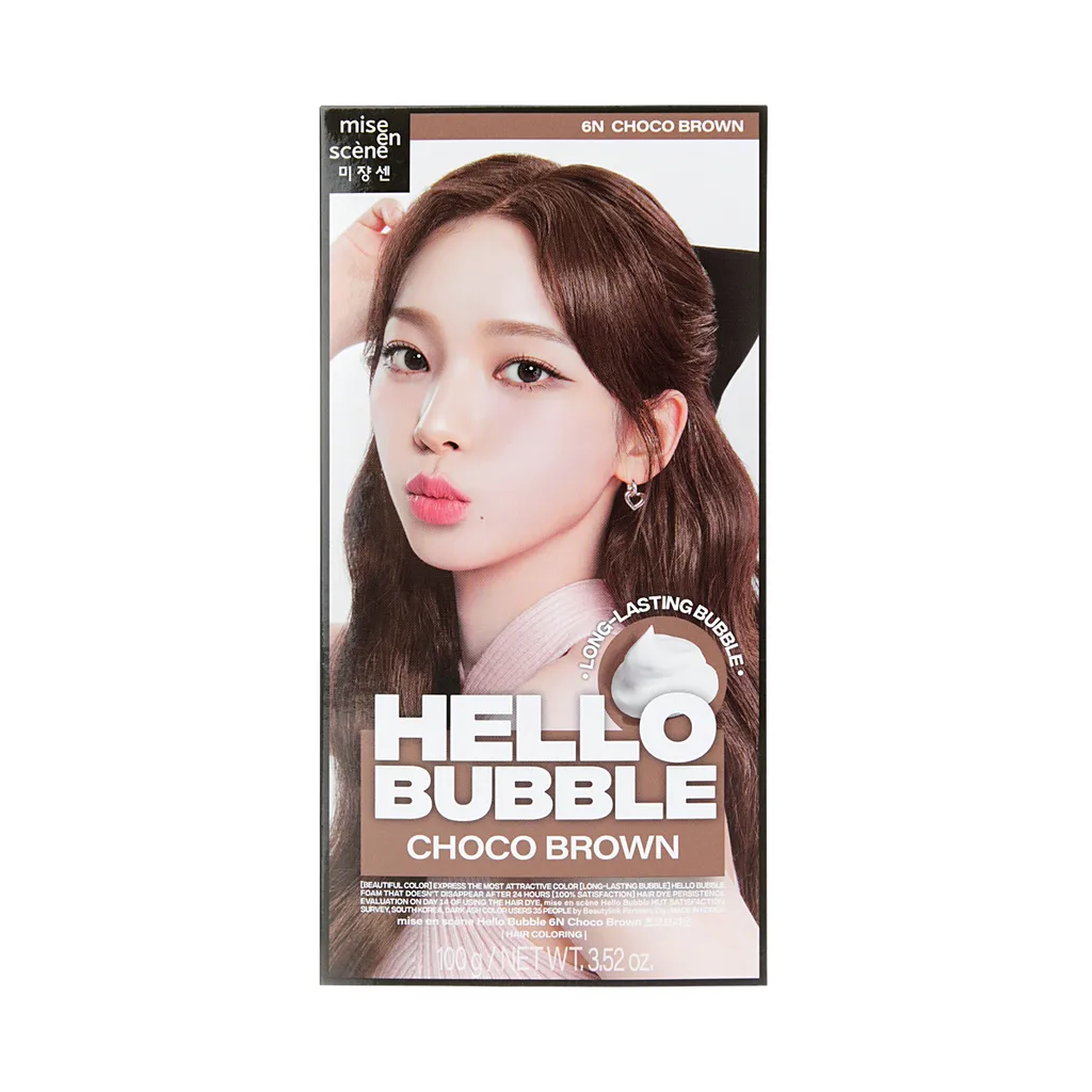mise en scène 新版 Hello Bubble 泡沫染发剂