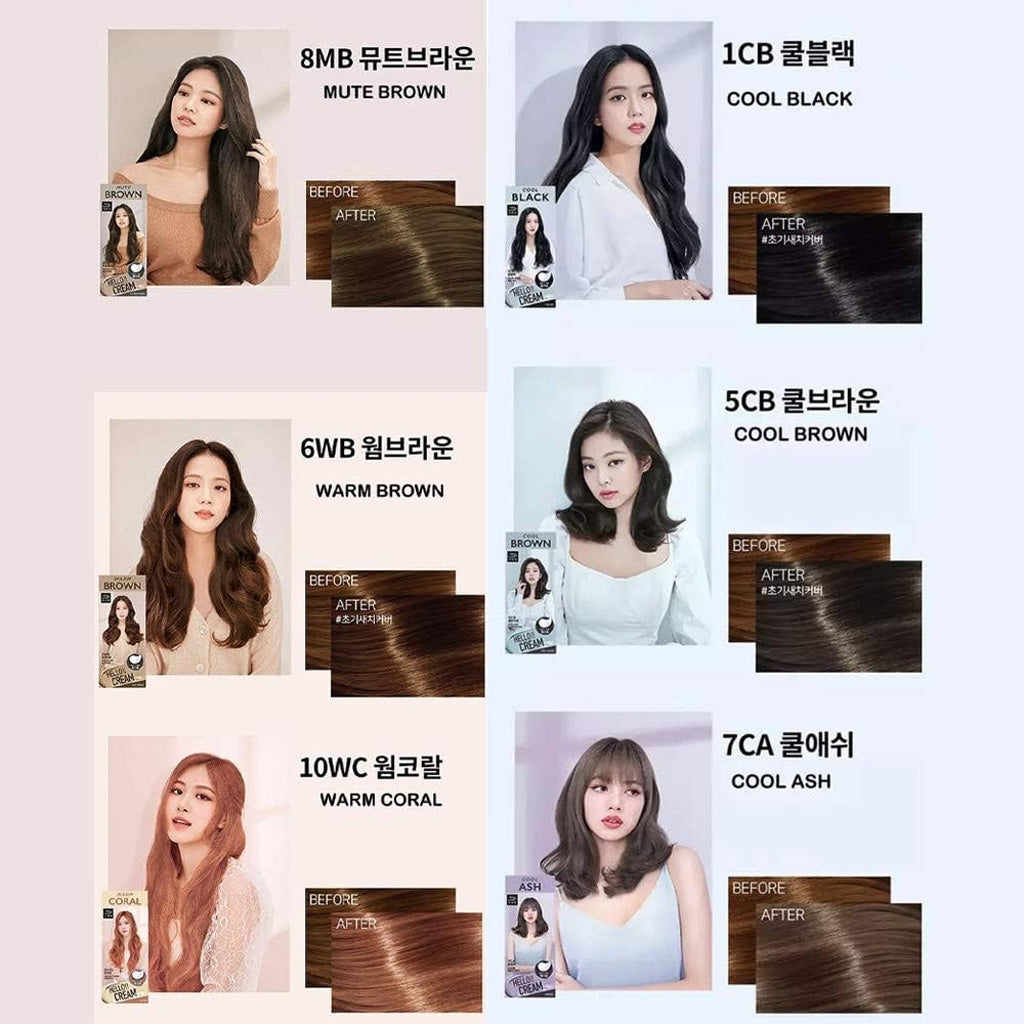 mise en scène Hello Cream Hair Color Black Pink Edition