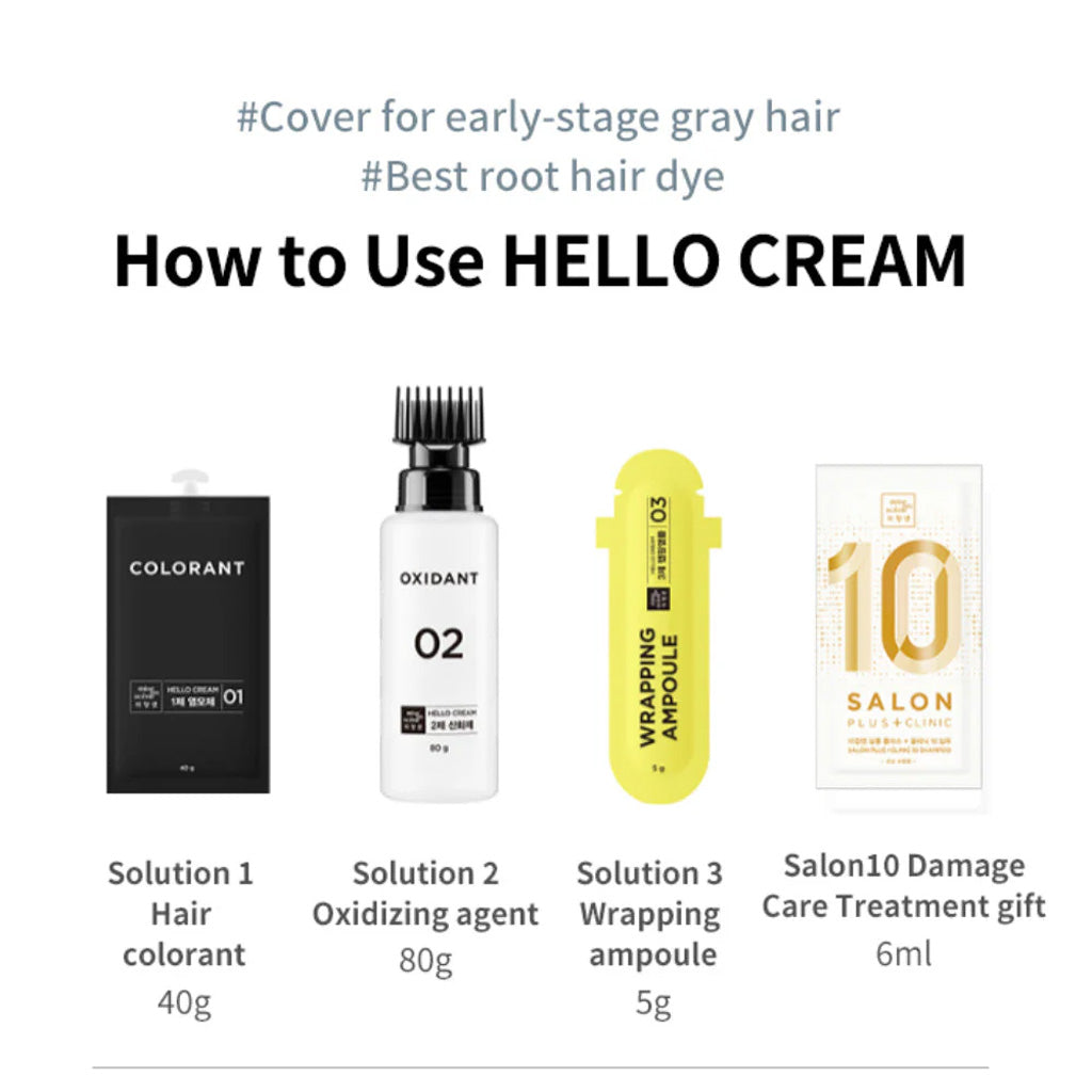 mise en scène Hello Cream Hair Color Black Pink Edition