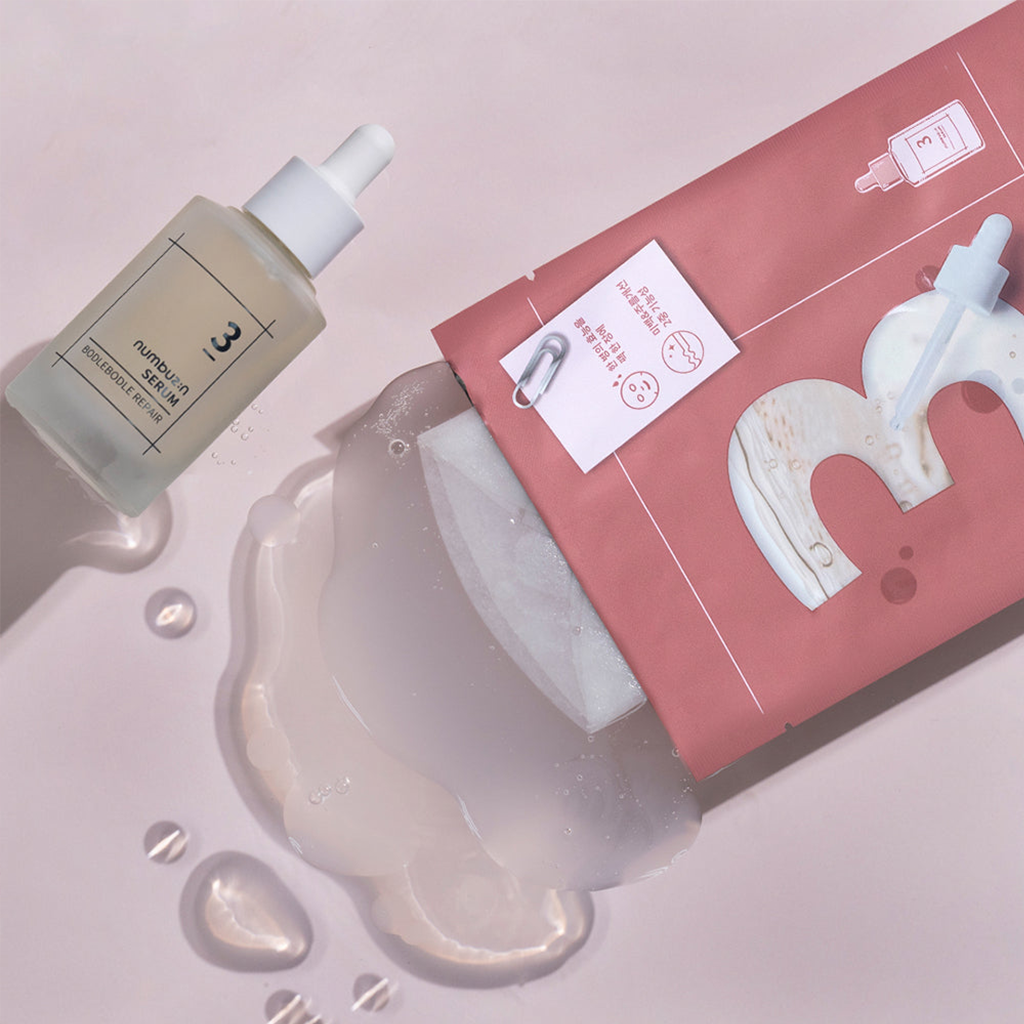 numbuzin No. 3 Tingle-Pore Softening Sheet Mask 1pc