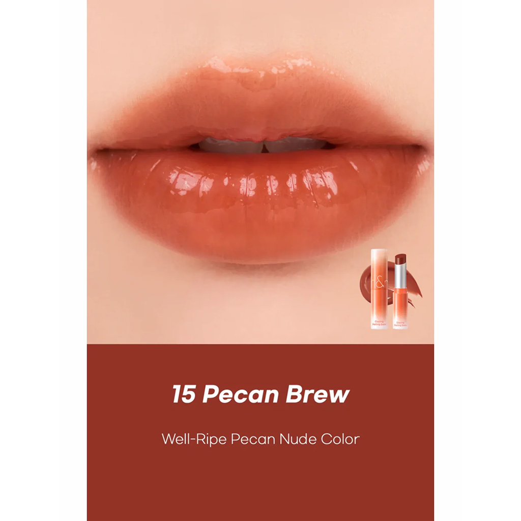 rom&amp;nd 果冻玻璃水感纯素润唇膏 3.5 g
