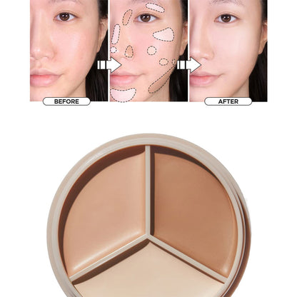 the SAEM Cover Perfection Triple Pot Concealer