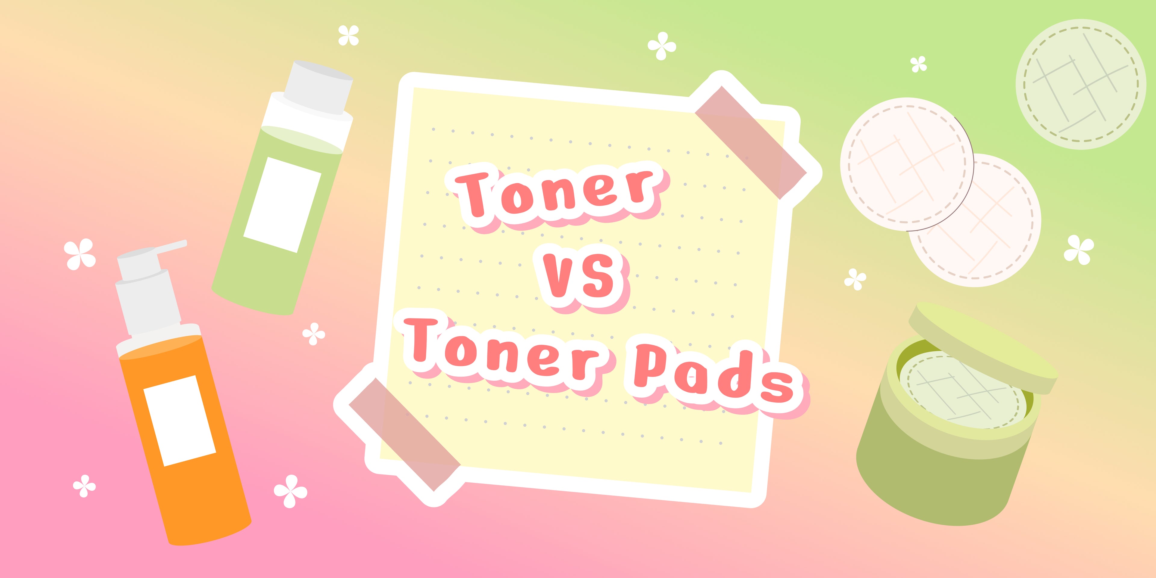 Toner VS Toner Pads